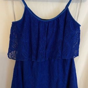 Blue Lace Dress